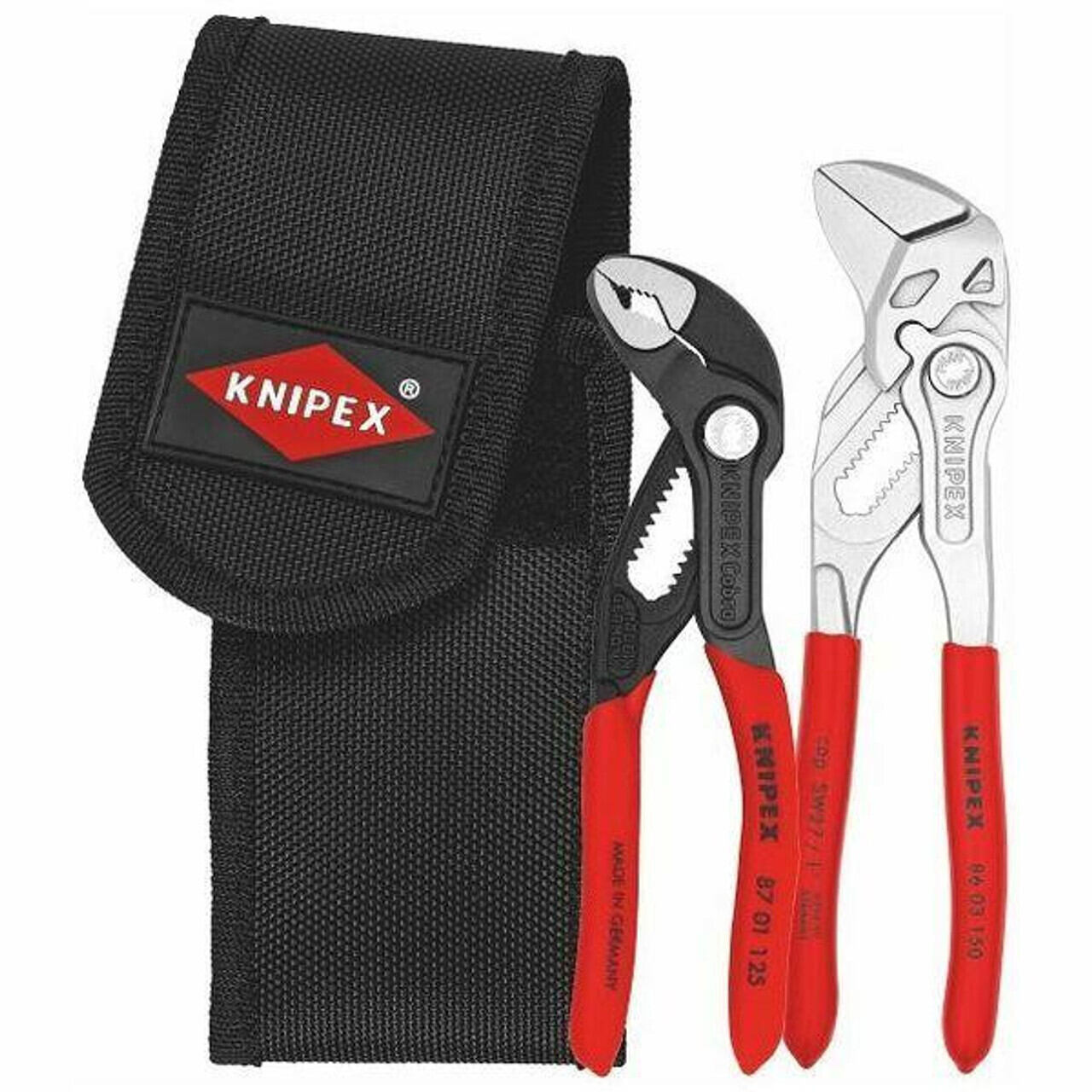 Knipex 87-01-125 5 Cobra Pliers - Plastic Grip