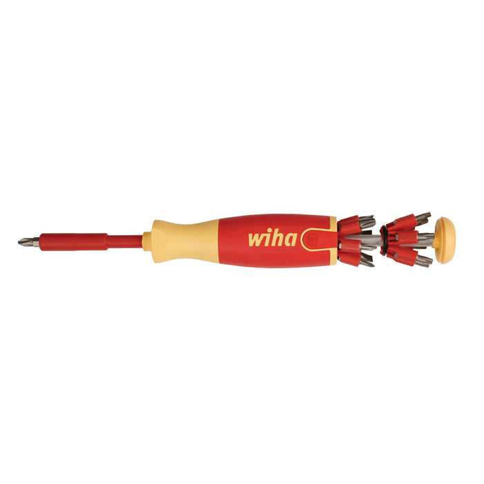 Wiha Electrician's Screwdriver Insulated 12-in-1 Bit Holder