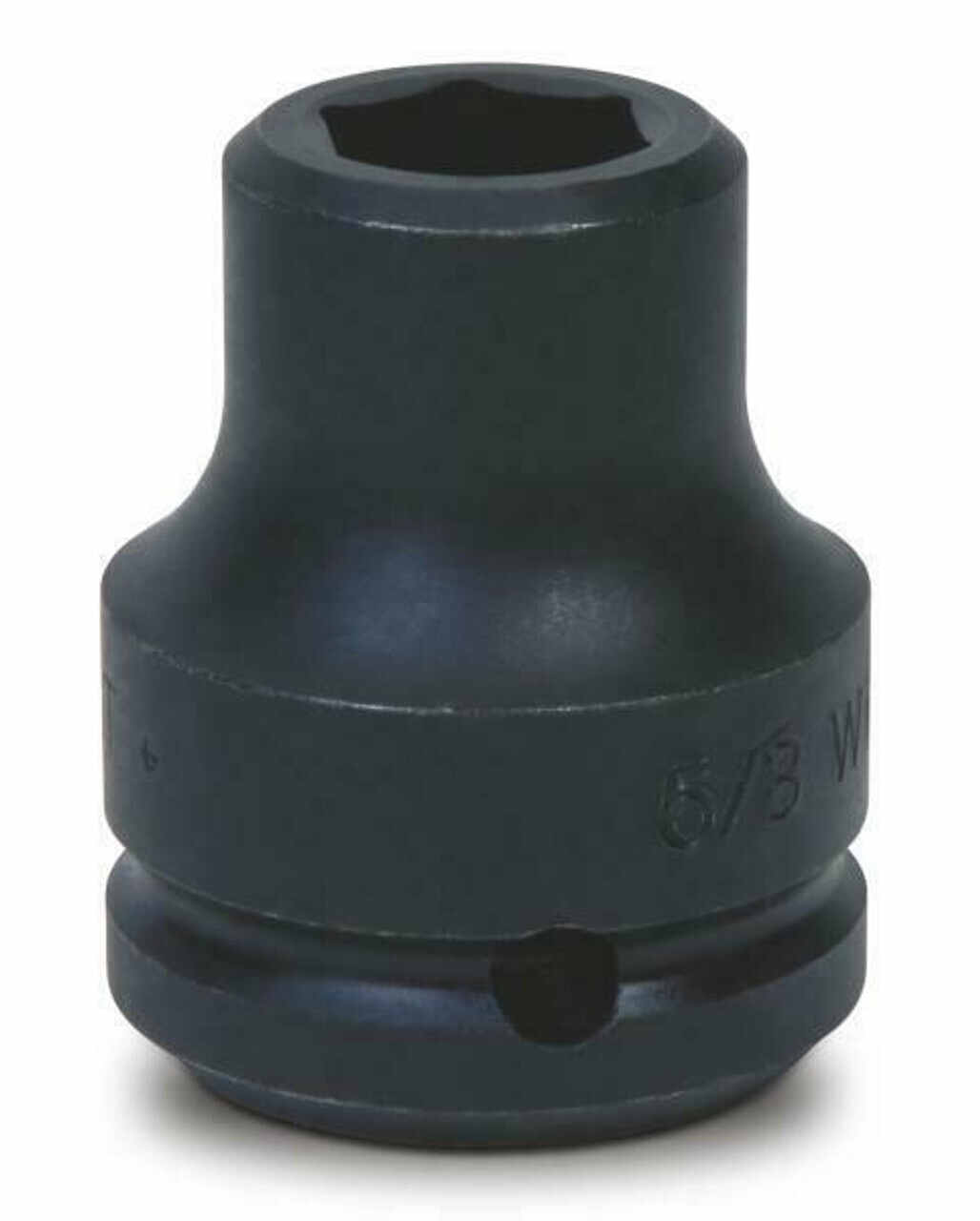 SAE Black Industrial Finish,Williams 1/2" Drive Shallow Impact Socket,12 Point 