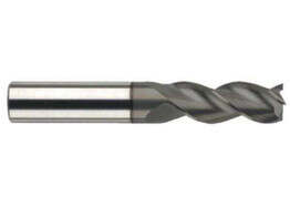 1/4 End Mill 2-Piece 1/4 4-Flute HSS End Mills - Center Cutting