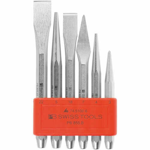 3, 4, 5, 6, 7, & 8mm x 150mm Teng Tools PPS066pc Parrallel Pin Punch Set 