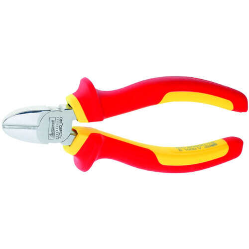 Dynamic Tools 6-Inch Wire Stripping Pliers – Insulated Handle, VDE Tested Up To 1000V, Satin Chrome Finish