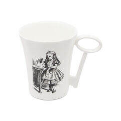 Alice in Wonderland Alice Mug with Key Handle