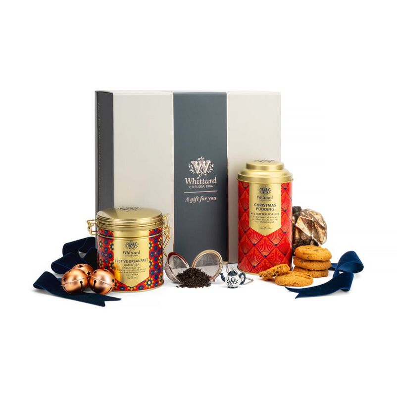 The Festive Tea and Biscuits Gift Box