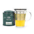 Classic Green Tea Caddy with pao