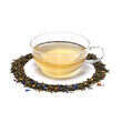 Mango & Bergamot Loose Tea in teacup