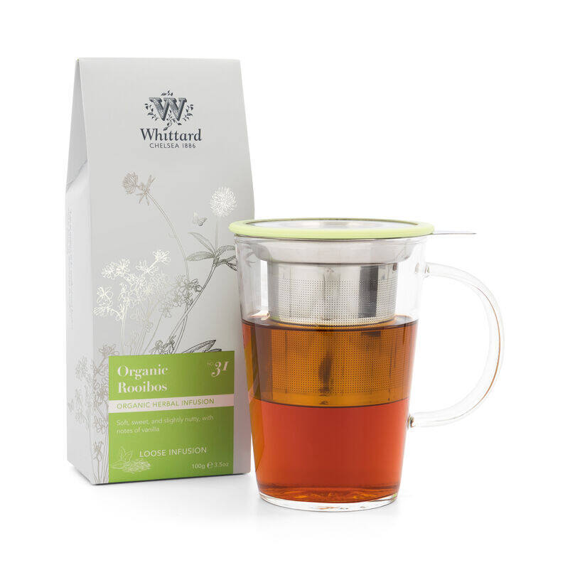 Organic Rooibos Infusion Pouch with pao mug