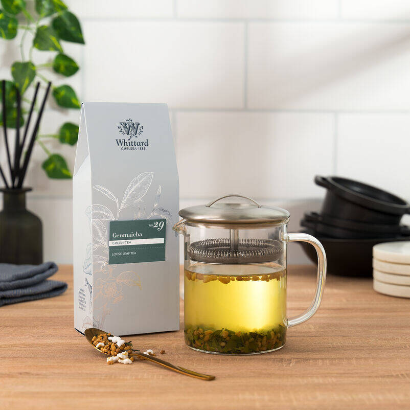 Genmaicha pouch with greenwich