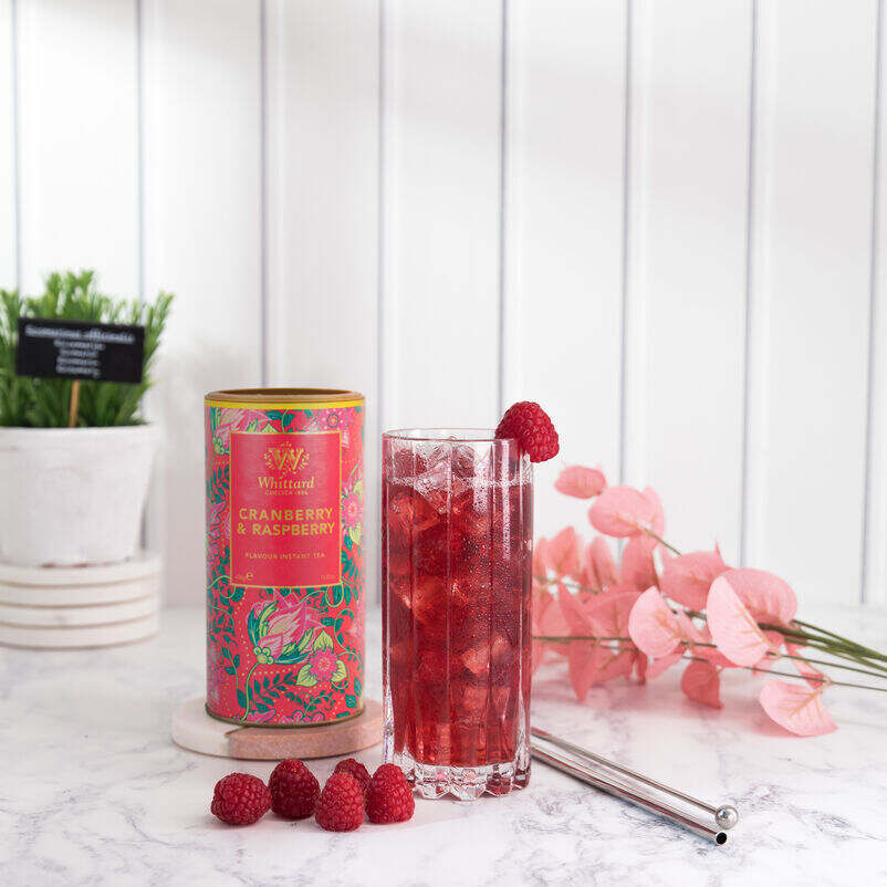 Cranberry and Raspberry Instant Tea Lifestyle Cold