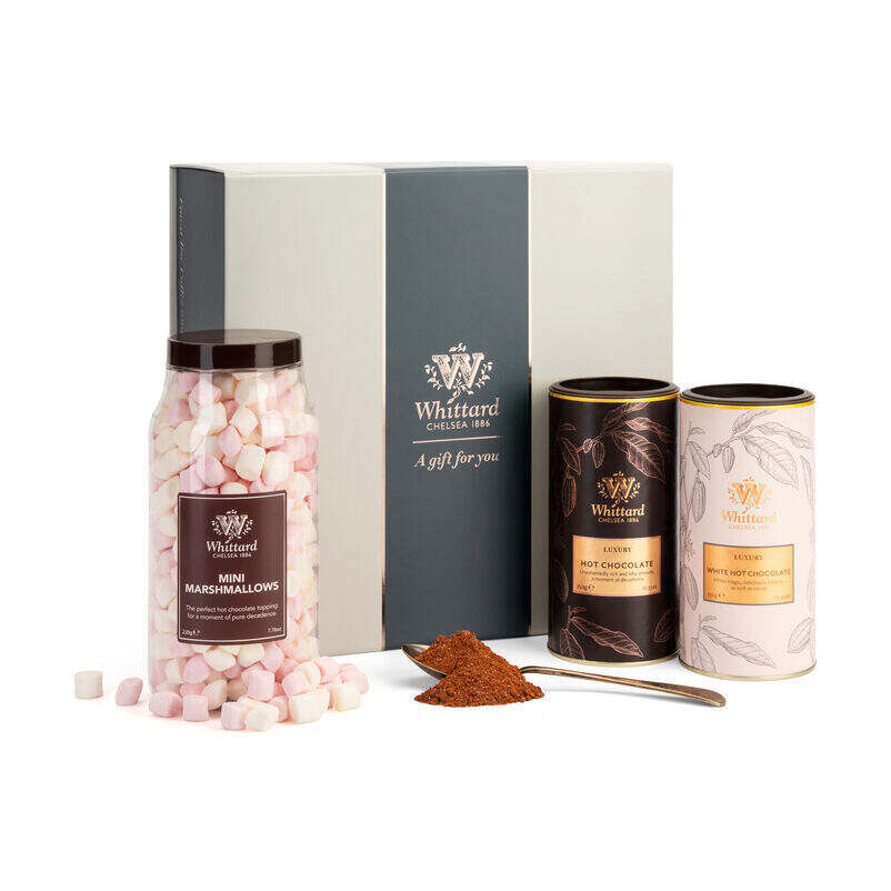 The Luxury Hot Chocolate Gift Box With Hot Chocolate In Spoon