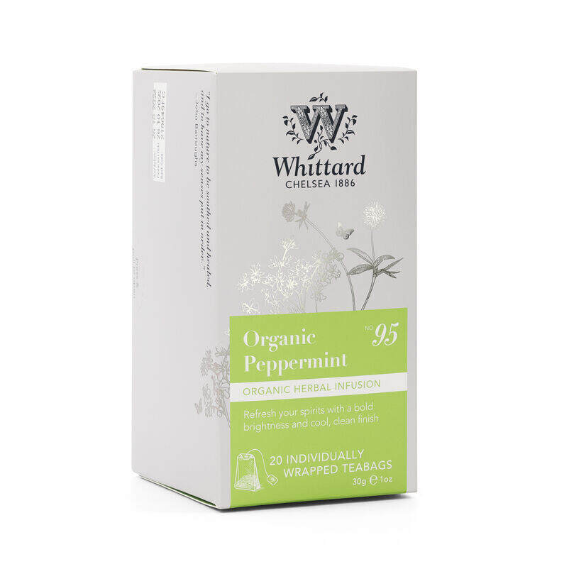 Organic Peppermint Teabags Box