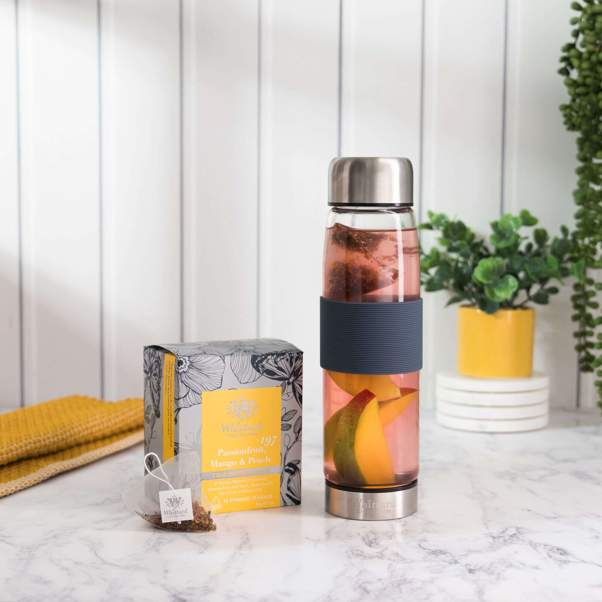 Cold Brew Passionfruit, Mango & Peach Pyramid Teabags