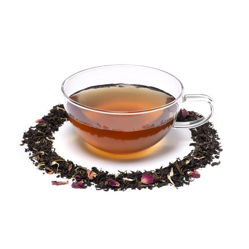 Afternoon Tea Loose Tea in mug with tea circle