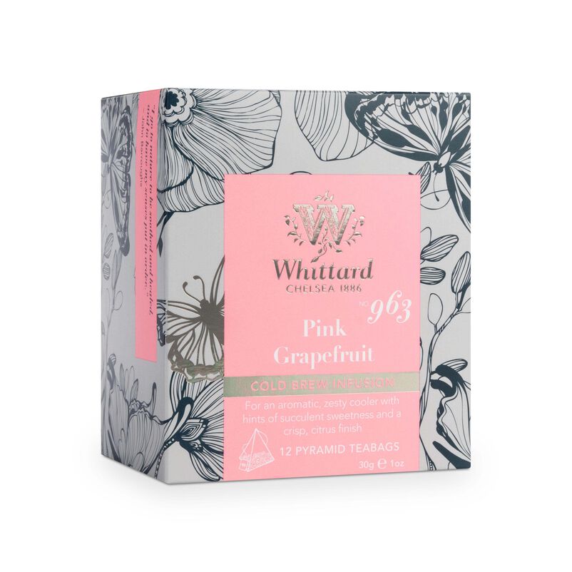 Cold Brew Pink Grapefruit Teabags Box