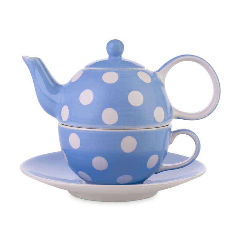 Florence Cornflower Blue Tea-for-One