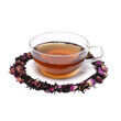 English Rose Loose Tea with tea ring