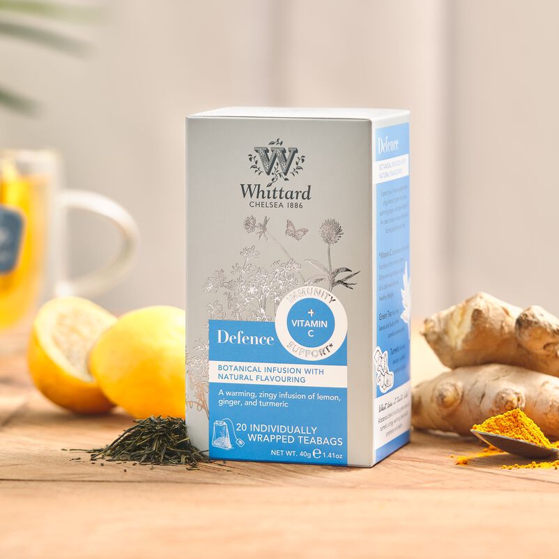 Defence Wellness Tea Packaging Lifestyle
