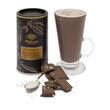 Salted Caramel Flavour Hot Chocolate with chunks of chocolate