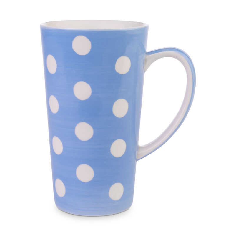 Florence Cornflower Blue Latte Mug