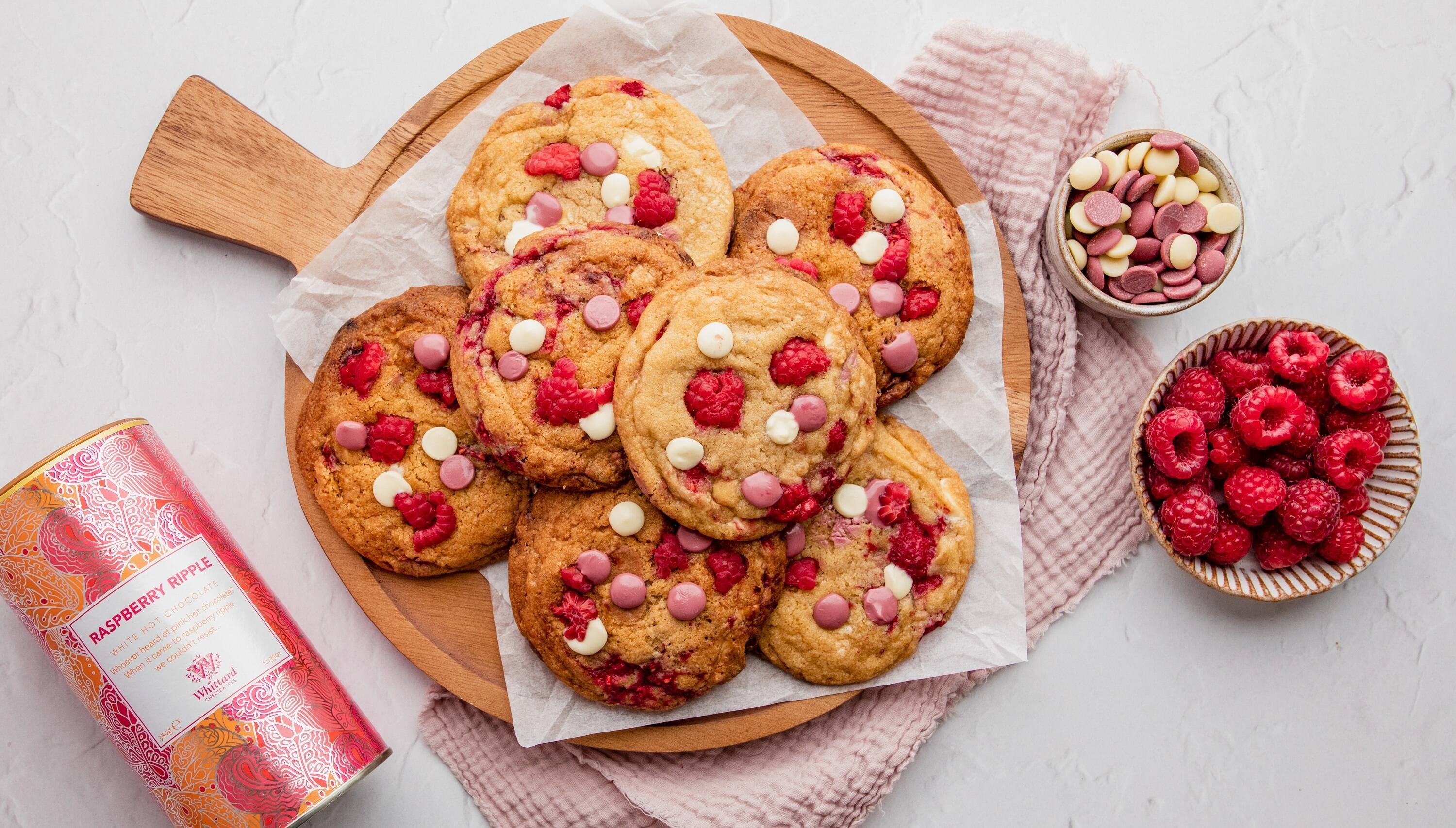 Raspberry Ripple Cookies Recipe