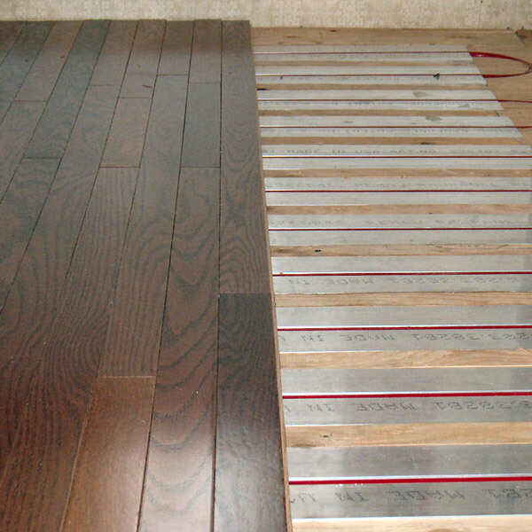 Can You Install Hardwood Floors Over, Laminate Flooring For Radiant Heat