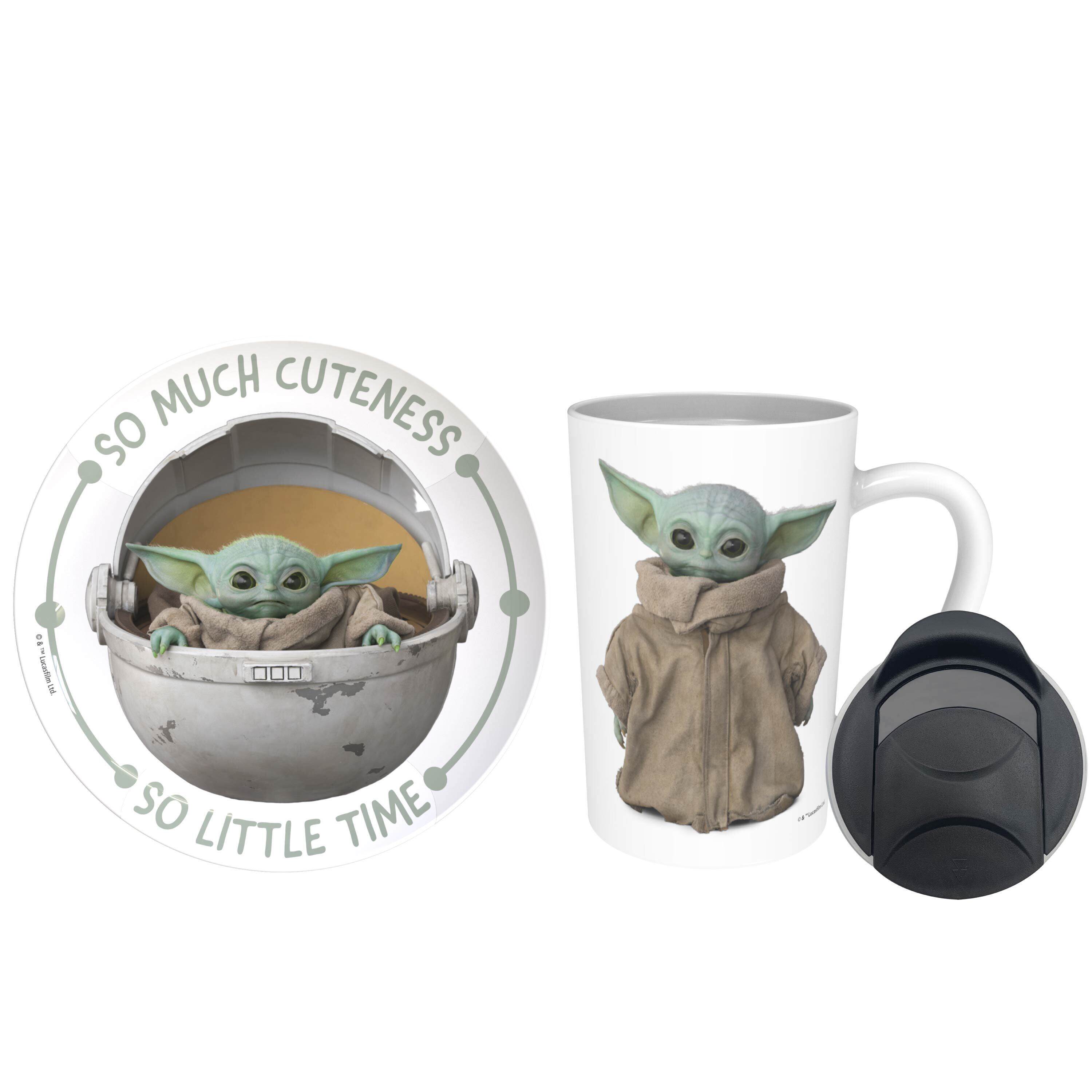 Yoda Coffee Latte Glass & Gift Box 