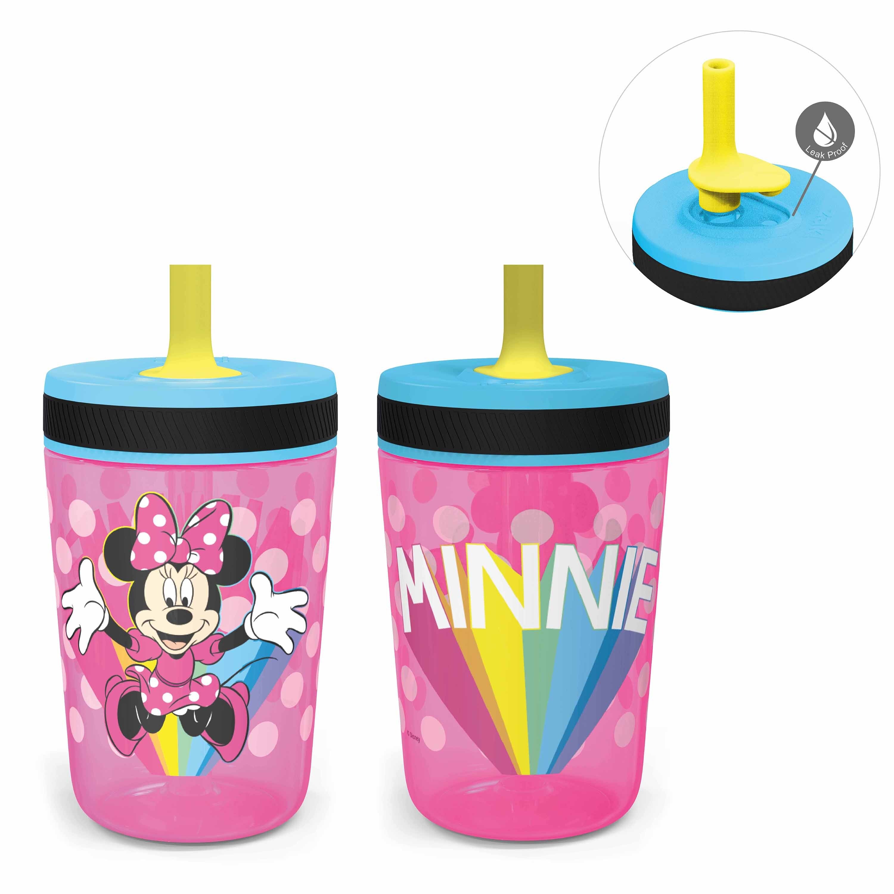 DISNEY MINNIE MOUSE 180ML ZAK DESIGNS SNAP SNACK CONTAINER 