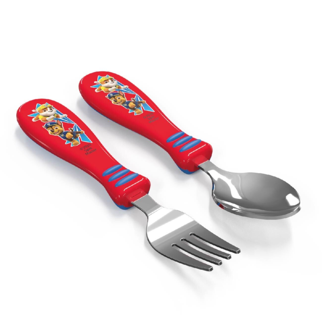 BPA-free Zak Children's Spoon and Fork Olaf Frozen Designs Easy Grip Flatware 