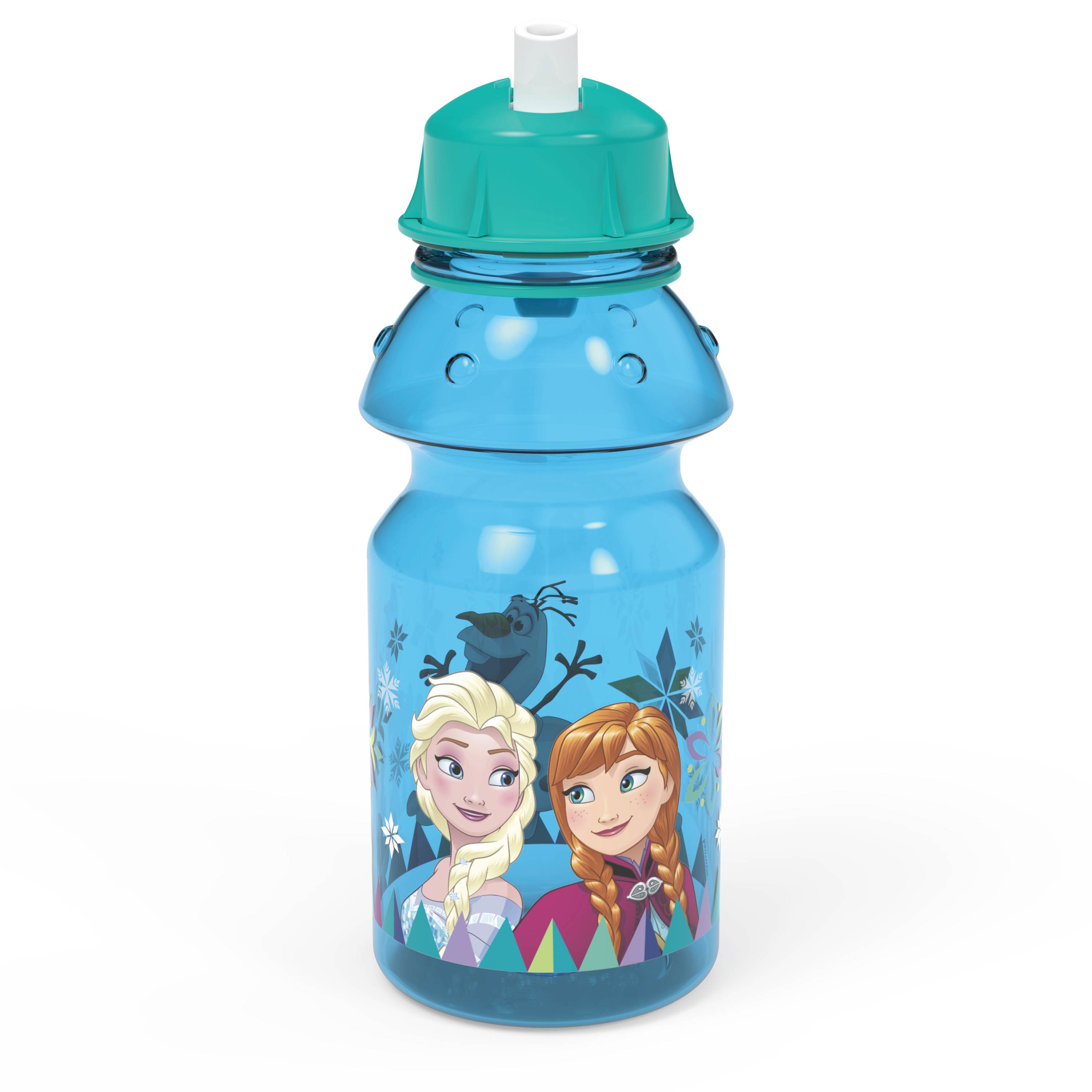 Elsa and Olaf Disney Frozen Lunch Box and Drinks Bottle with Anna 