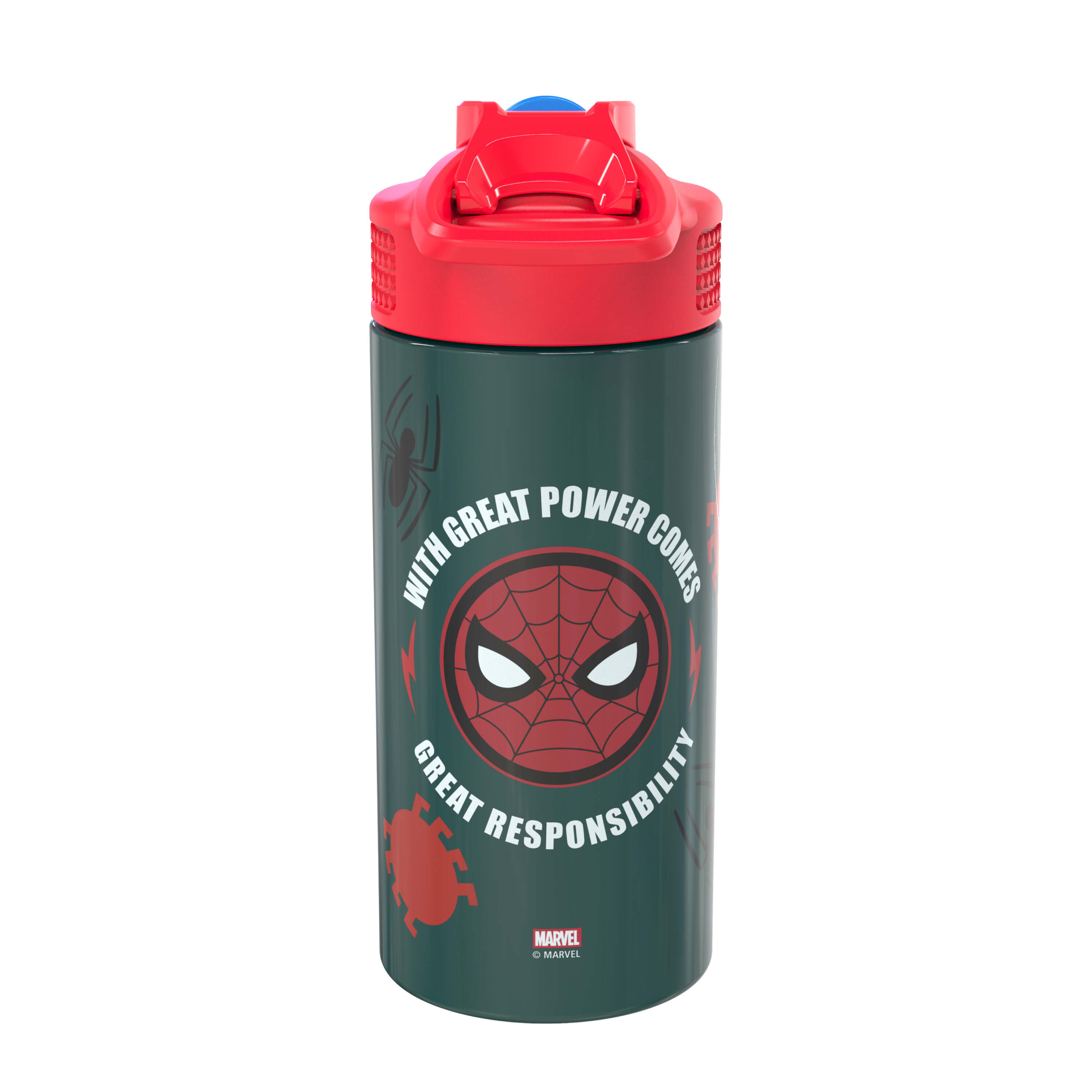 Marvel The Amazing Spider Man Spill Proof Comic Sipper Cups New Sealed Free Ship 