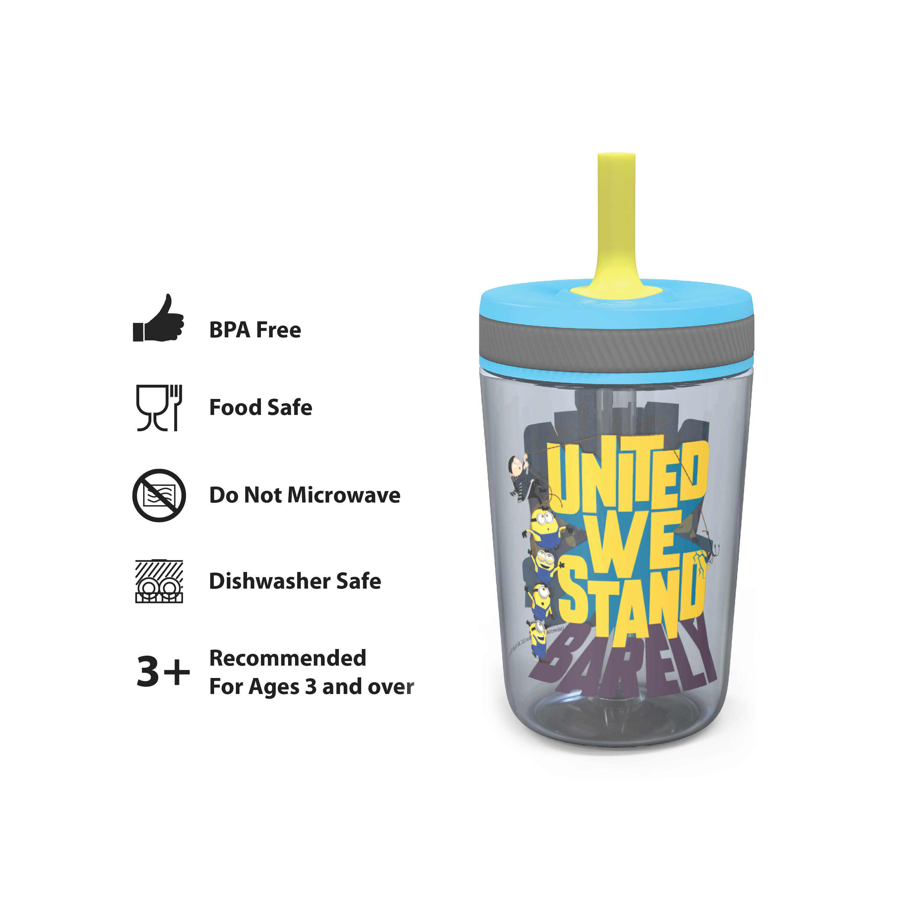 5.5" Plastic Cup by Zak Designs 2016 Ages 3+ Minions by Universal Studios 