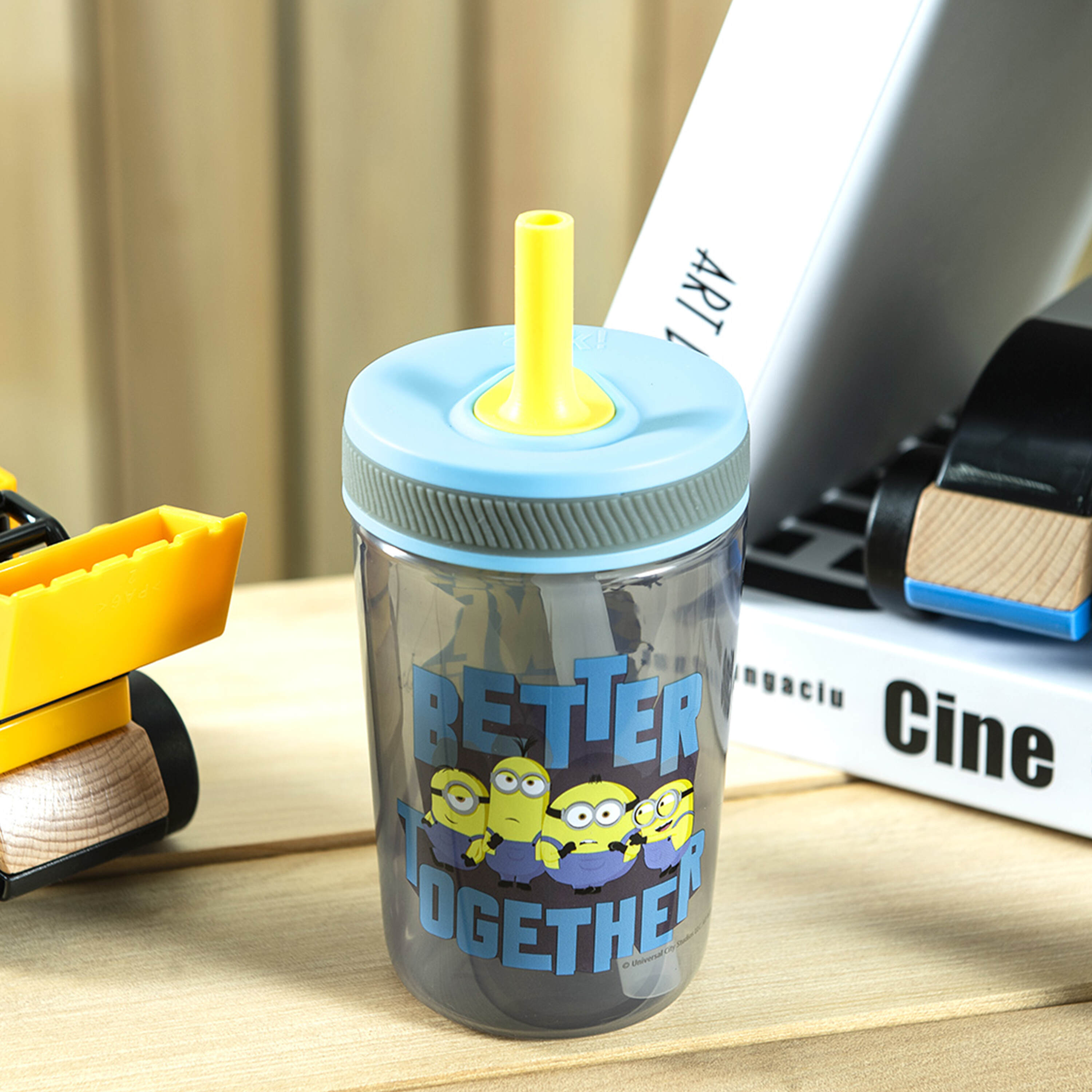 5.5" Plastic Cup by Zak Designs 2016 Minions by Universal Studios Ages 3+ 