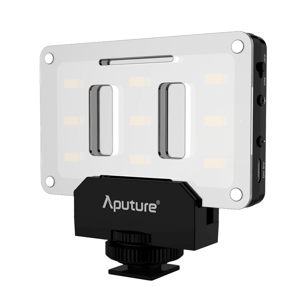 Nero Aputure AL-M9 Amaran LED Mini Luce On camera Video luce 