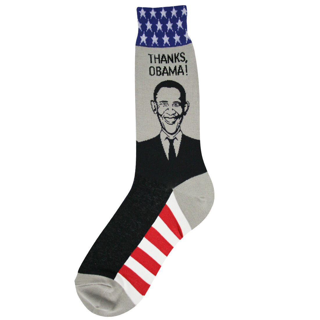 Funny Novelty Barack Obama Socks for Men | Foot Traffic