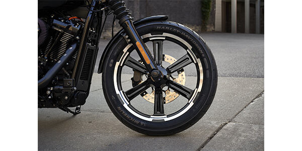 Custom Motorcycle Front Wheels Roll In Style With New Harley Davidson
