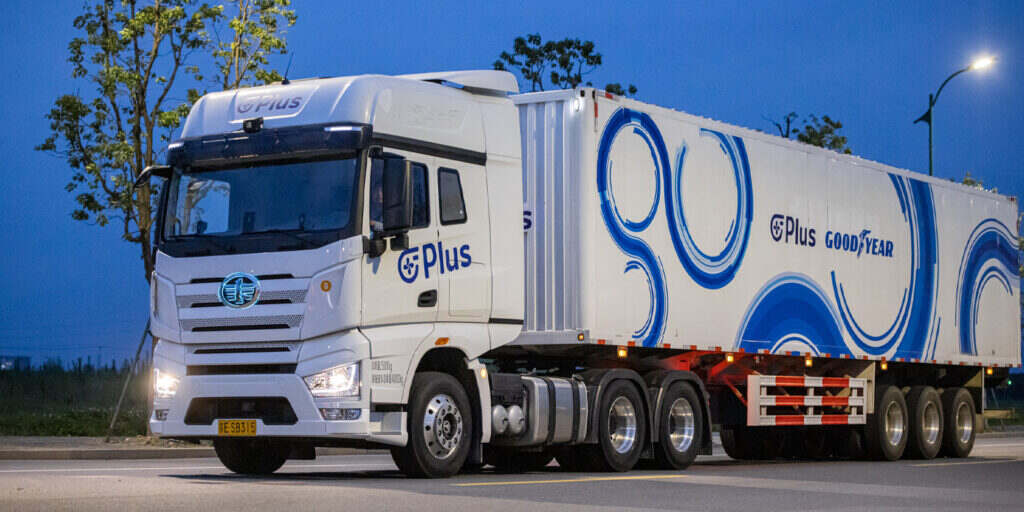 Goodyear partners with Plus on autonomous trucks