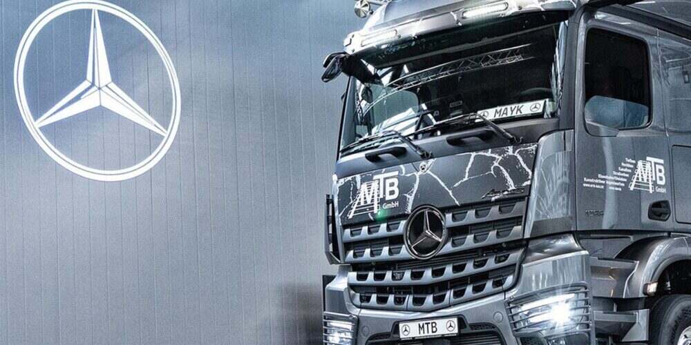 Mercedes-Benz Arocs Extent Trucks Join MTB GmbH Construction Fleet