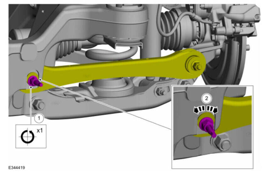 Two Camera Alignment Alignment Specs: 2021–Current Ford Mustang Mach-E