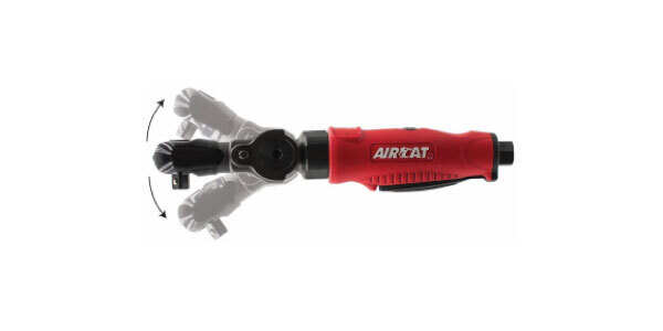 デウス エクスマキナ AIRCAT 811: 1/4-Inch Flex Head Ratchet Wrench 240 RPM, 35 ft-lbs  Maximum To