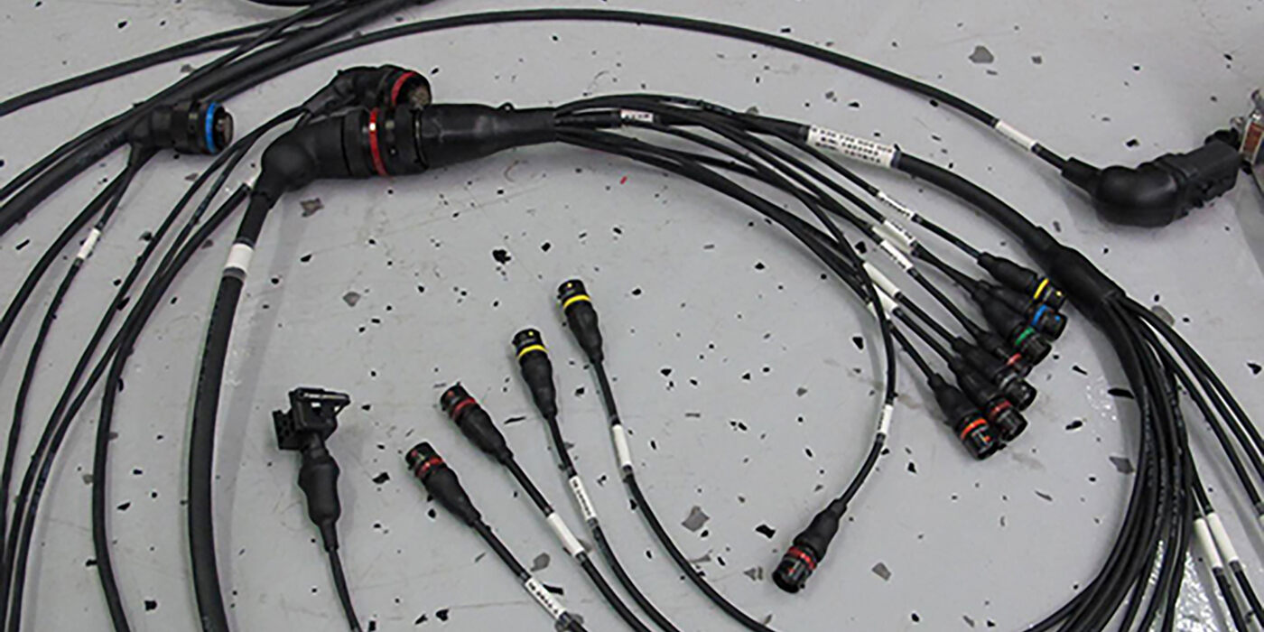 Sensor-1 4-Row Harness for Performance Center Monitor with 3-Wire Mate-N-Lock Connectors 