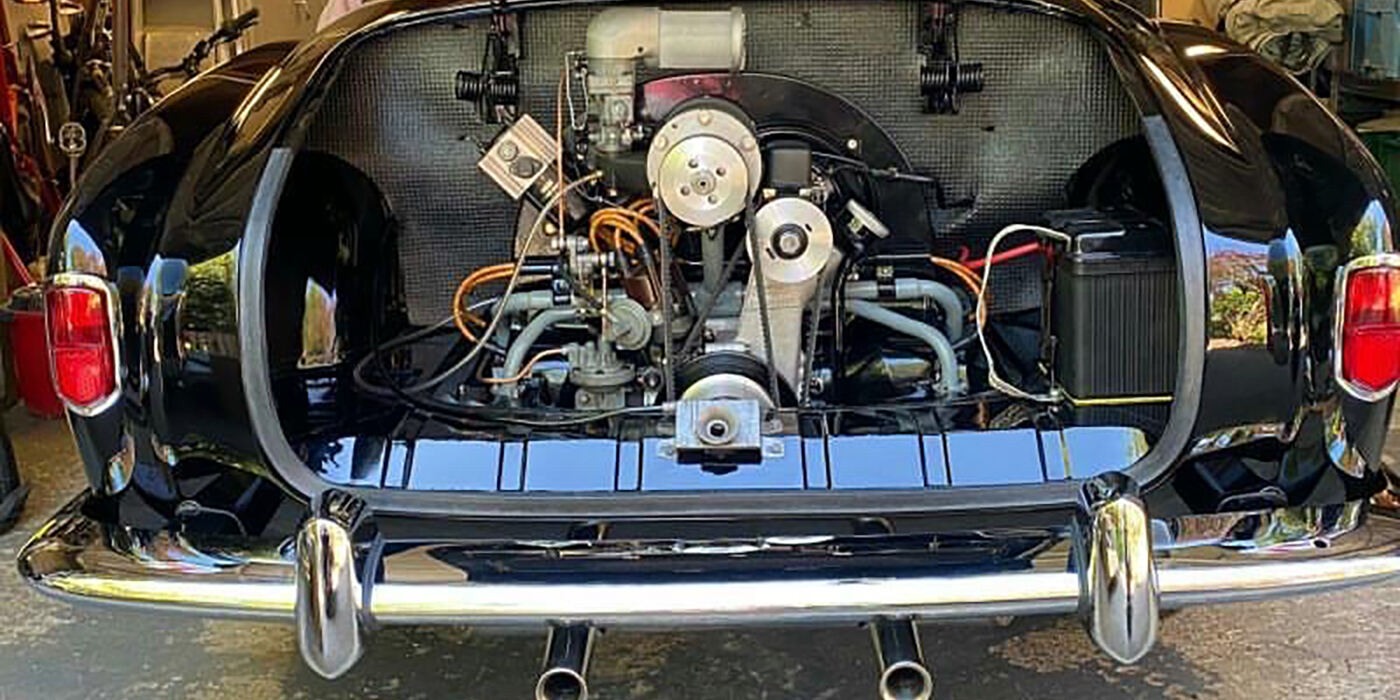 1,397cc Air-Cooled Lowlight Karmann Ghia Engine - Builder