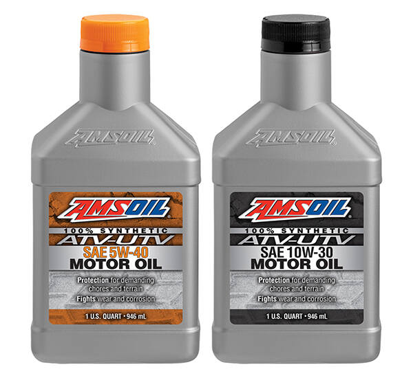AMSOIL Adds New 10W-30 and 5W-40 Products to the ATV/UTV Motor Oil