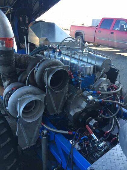 Triple-Turbo 6.4L Cummins engine