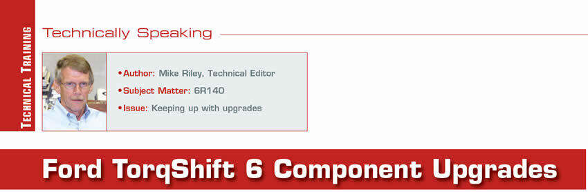 ブースター6台 Ford TorqShift 6 Component Upgrades - Transmission Digest