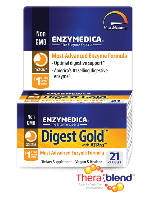 Digest Gold supplement digestive enzymes Enzymedica
