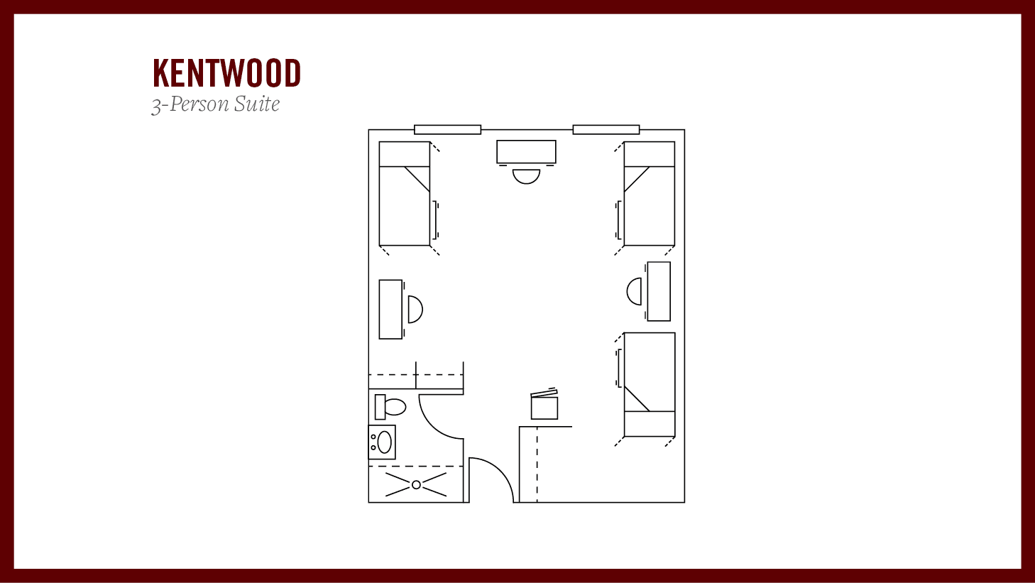 Kentwood 3-Person Suite