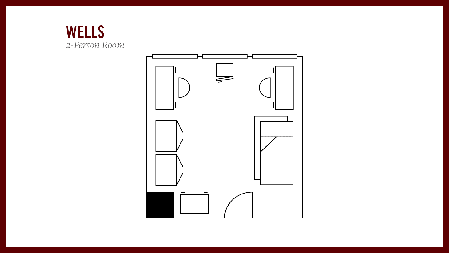 Wells 2-person Suite