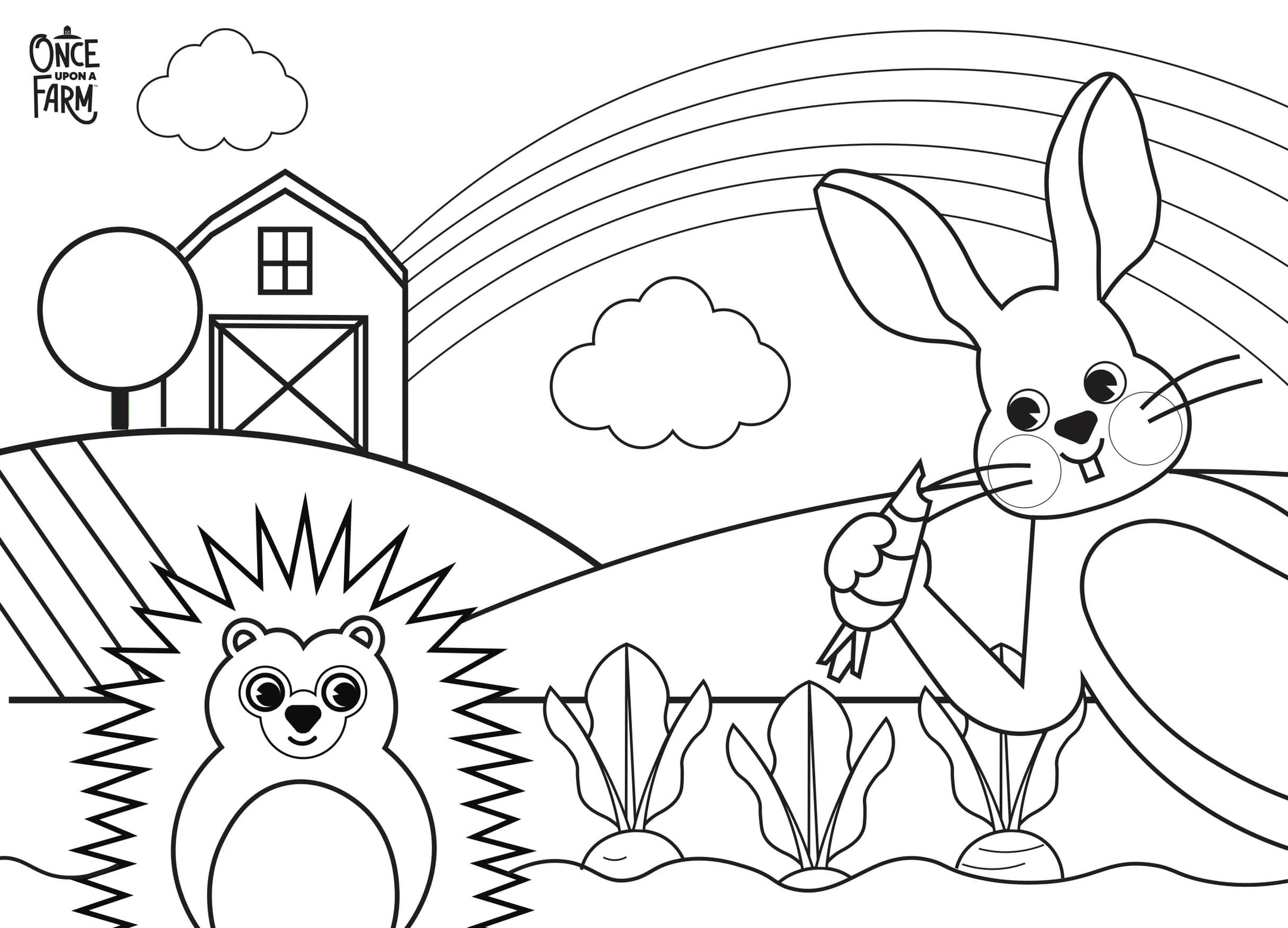 Free Printable Simple Coloring Pages for Kids