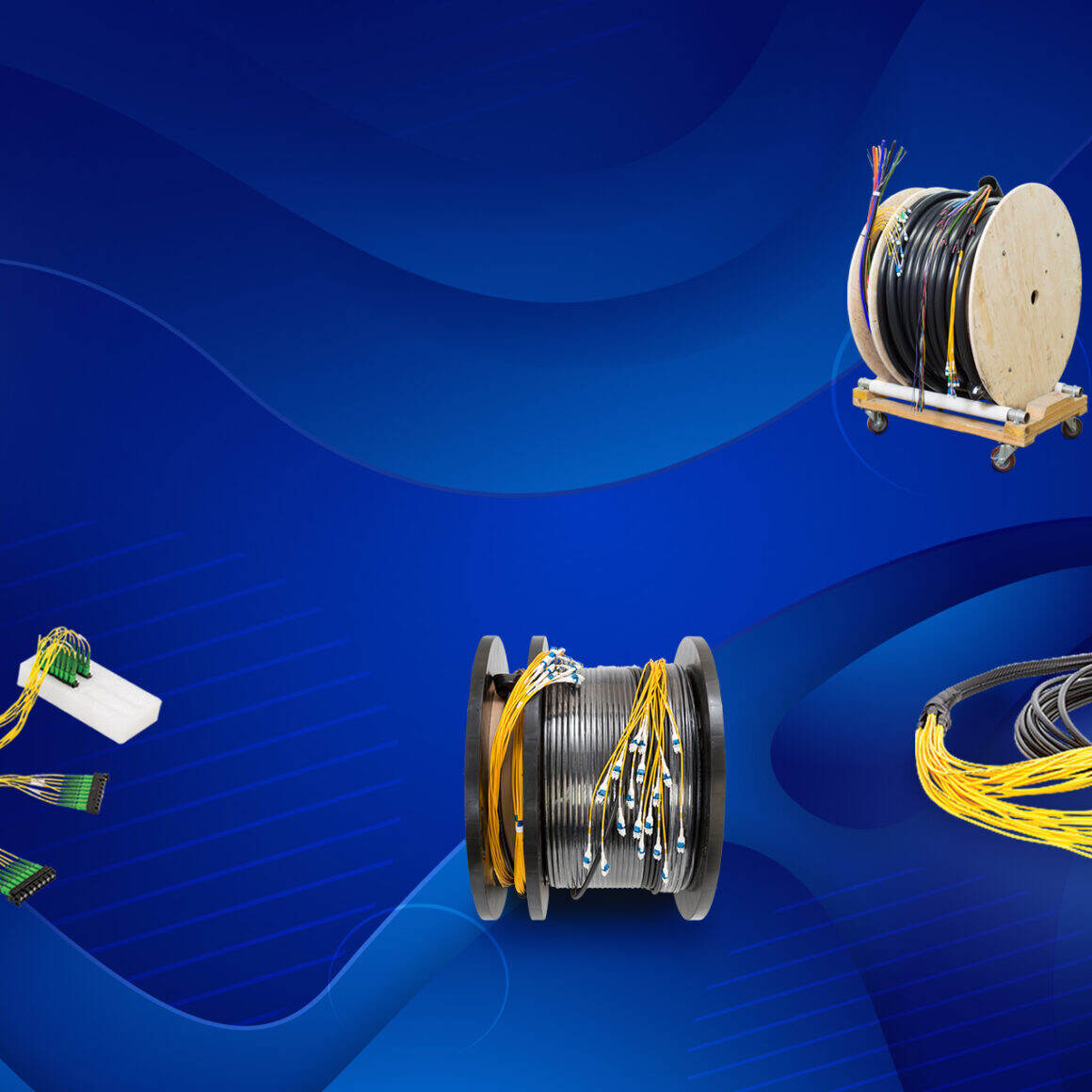 Image of Fiber Optic Cable Assembly Options by NAI