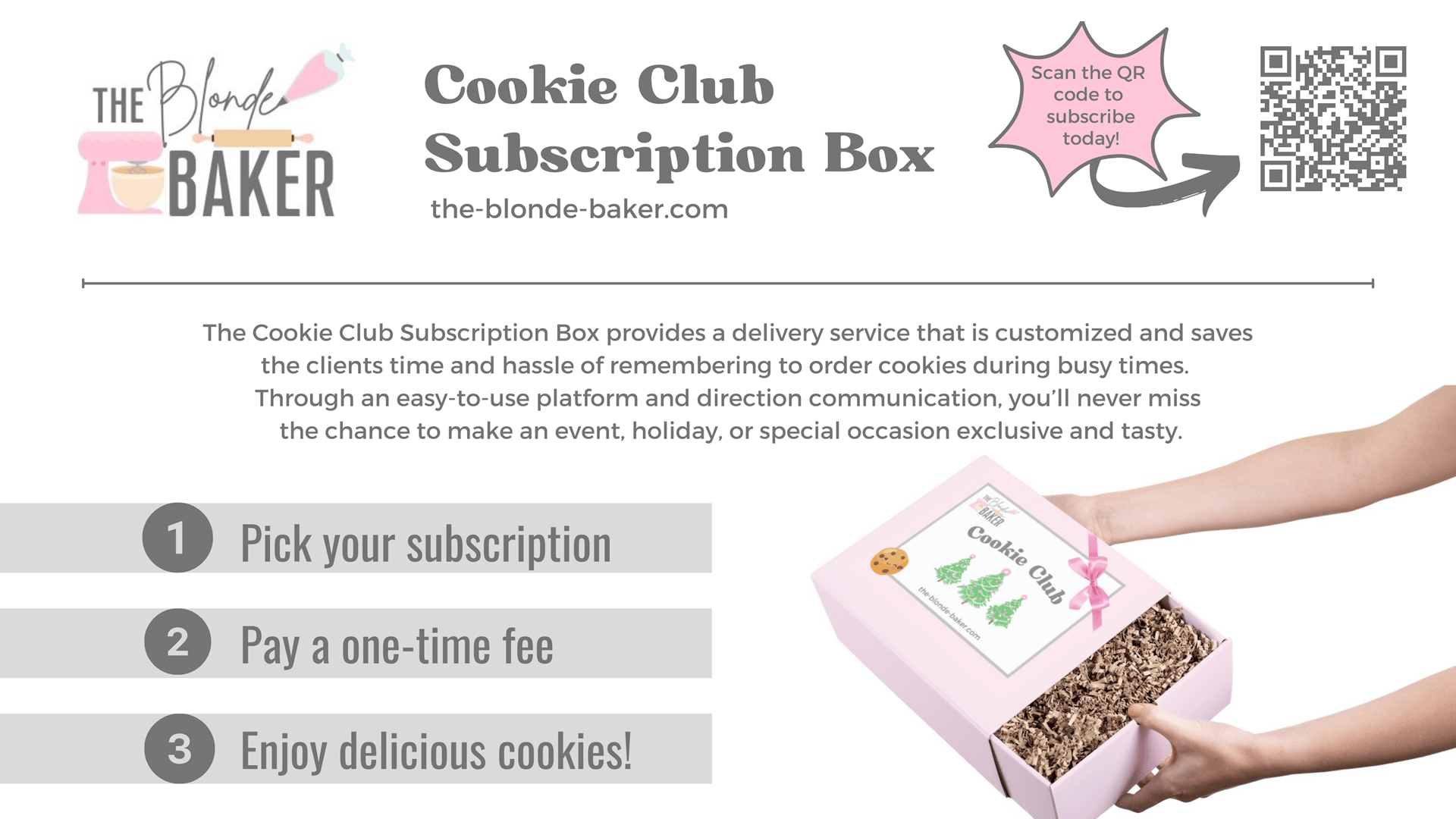 Cookie Club Subscription Box
